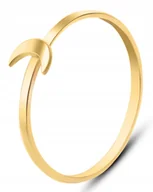 Pierścionki - ZŁOTY PIERŚCIONEK Z KSIĘŻYCEM MOON LUNA 333 - miniaturka - grafika 1