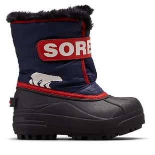 Śniegowce Sorel Snow Commander™ Boot 2114101466 Granatowy - Buty dla chłopców - miniaturka - grafika 1