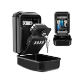 Sejfy i kasy pancerne - Sejf na klucze z kodem numerycznym 4-cyfrowy wodoszczelny do montażu - miniaturka - grafika 1