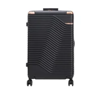 Walizki - TraveLux Urban duża walizka z twardą pokrywą 76x50x29 cm czarna - miniaturka - grafika 1