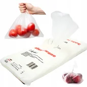 Akcesoria do pakowania - WORECZKI TOREBKI FOLIOWE HDPE ŚNIADANIOWE NA ŻYWNOŚĆ 14x26 cm ATESTOWANE - miniaturka - grafika 1