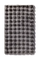 Dywaniki łazienkowe - Dywanik łazienkowy Bubbles 60x100 cm szary - miniaturka - grafika 1