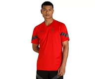 Koszulki męskie - Puma ACM Training Jersey Koszulka męska Puma Biała/Tango Red FR : XL (rozmiar producenta: XL) - miniaturka - grafika 1