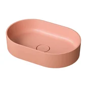 Umywalki - Omnires Ovo M+ umywalka inny różowy OVOUNCO - miniaturka - grafika 1