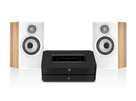 Zestawy stereo - Bluesound POWERNODE (czarny) + 607 S3 (dąb) - miniaturka - grafika 1