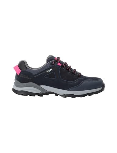 Jack Wolfskin Sunset Hike Texapore Low W damskie buty trekkingowe, Night Blue, rozmiar 42 EU, niebieski (Night Blue), 42 EU