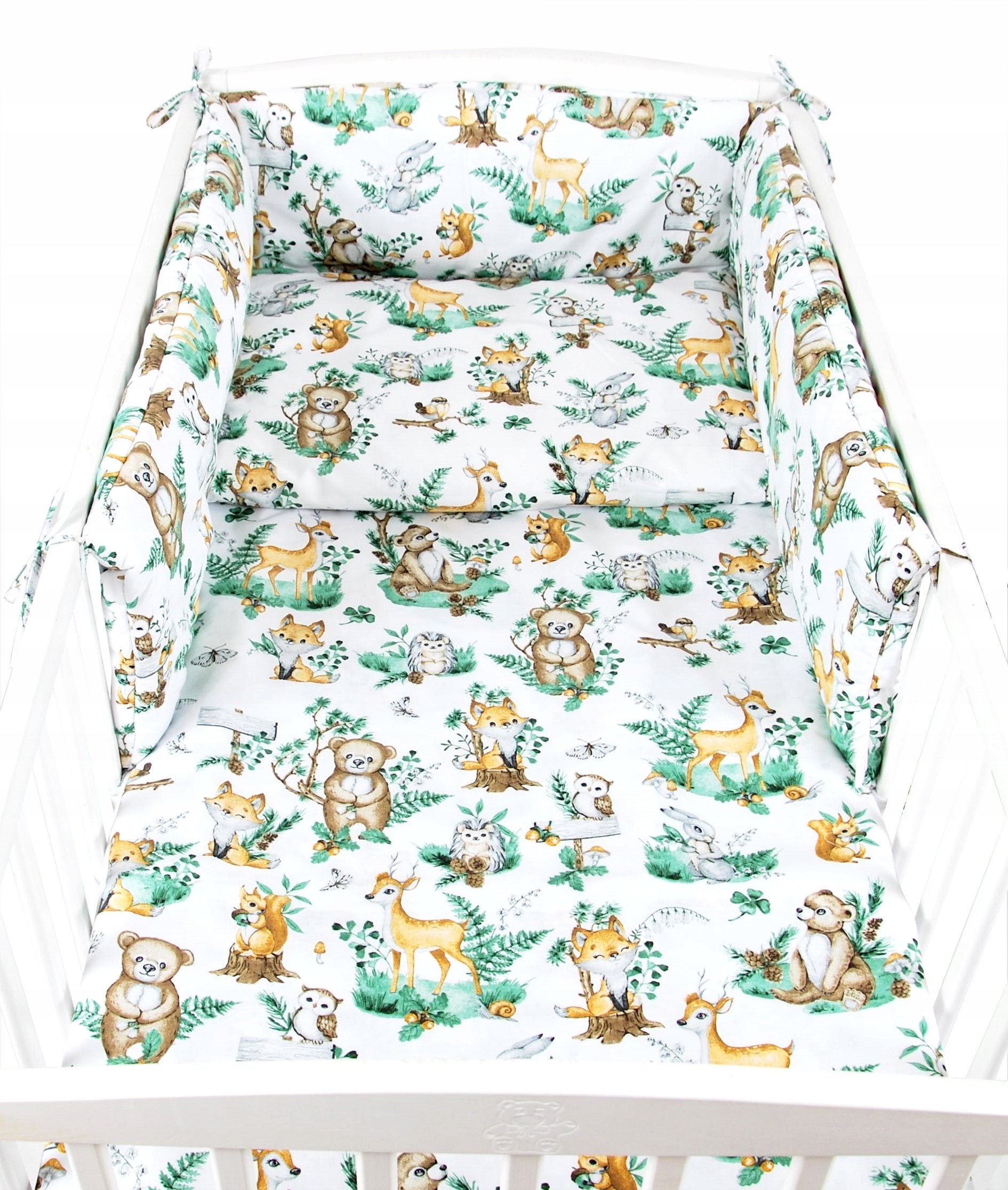 BabyLux Pościel Do Łóżeczka 140x70 Dziecięca Niemowlęca 135X100 cm 6EL N123