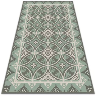 Dywan winylowy do domu Koła retro wzór 140x210 cm - Dywany - miniaturka - grafika 1