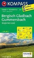 Atlasy i mapy - Bergisch Gladbach - Gummersbach - Bergisches Land - mapa turystyczna - laminowana WK494 Kompass - miniaturka - grafika 1