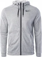 Bluzy męskie - BLUZA MĘSKA NIKE AIR Z KAPTUREM ROZPINANA SZARA BAWEŁNIANA CJ4317 r. S - miniaturka - grafika 1