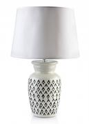 Lampy sufitowe - Lumarko Lumarko Lora white lampa 14x14xh51cm HTLA3990 - miniaturka - grafika 1