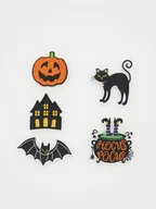 Akcesoria i dodatki do ubrań dla dzieci - Reserved - Naprasowanki z motywem Halloween - pomarańczowy - miniaturka - grafika 1