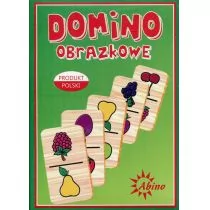 Abino Domino obrazkowe Owoce - Gry planszowe - miniaturka - grafika 1