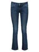 Spodnie damskie - Pepe Jeans Dżinsy - Slim fit - w kolorze granatowym - miniaturka - grafika 1