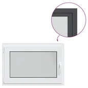 Tablice i flipcharty - vidaXL Okno piwniczne RISOR 90x70 cm uchylno-rozwierne DIN lewe - miniaturka - grafika 1