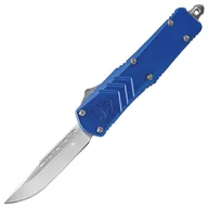 Noże - Nóż sprężynowy CobraTec OTF Small FS-X Blue D2 - miniaturka - grafika 1