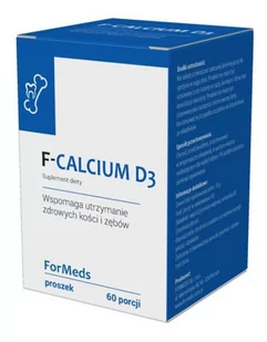 ForMEDS Wapń F-CALCIUM D3 60 porcji 305 - Suplementy diety - miniaturka - grafika 1