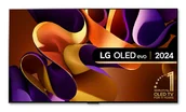 Telewizory - LG OLED77G45LW 195,6 cm (77") 4K Ultra HD Smart TV Wi-Fi Srebrny - miniaturka - grafika 1