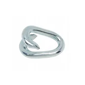 Łańcuchy i liny stalowe - Lux-Tools Ogniwo zapasowe ocynkowane 3mm 2szt. - miniaturka - grafika 1