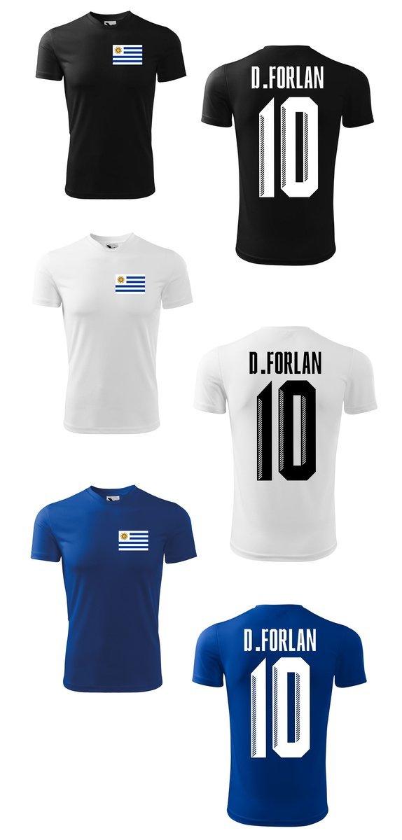 Treningowa Koszulka URUGUAY Diego FORLAN 10