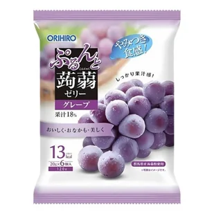 Purunto Konjac Jelly Grape 120g - Galaretki - miniaturka - grafika 1