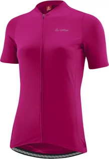 Koszulki rowerowe - Löffler Clear Hotbond Full Zip Bike Jersey Women, różowy EU 40 2022 Koszulki kolarskie - grafika 1