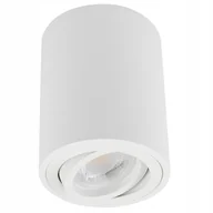 Lampy sufitowe - Oprawa Natynkowa Halogenowa Tuba Led Ruchoma +GU10 - miniaturka - grafika 1