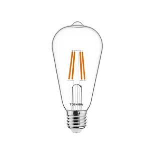 GREENLUX Żarówka Filamentowa ST64 7W gruszka 2700K przezroczysta - Żarówki LED - miniaturka - grafika 1