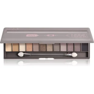 Lovely Lovely Paleta 12 Cieni Dark Nude Make Up Kit LOV-1141 - Cienie do powiek - miniaturka - grafika 1
