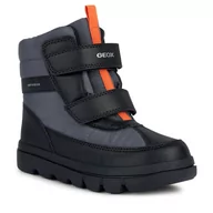 Buty dla chłopców - Śniegowce Geox J Willaboom Boy B Ab J36LFB 0FU54 C0005 S Black/Dk Grey - miniaturka - grafika 1