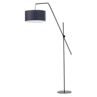 Lampy stojące - Lampa podłogowa LYSNE Bilbao, 60 W, E27, granatowa/czarna, 176x90 cm - miniaturka - grafika 1