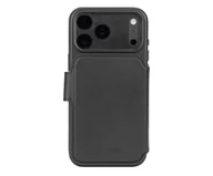 Etui i futerały do telefonów - Decoded Leather Detachable Wallet, iPhone 17 Pro, Black - miniaturka - grafika 1