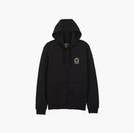 Bluzy męskie - BLUZA Z KAPTUREM EXPLORATION FLEECE ZIP  BLACK - miniaturka - grafika 1