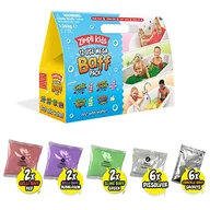 Masy plastyczne - Zestaw Baff o dużej wartości 12 zastosowań firmy Zimpli Kids, 4 x Gelli Baff, 2 x Slime Baff i 6 x Crackle Baff, zabawka sensoryczna i do kąpieli dla dzieci, certyfikowany, biodegradowalny prezent - miniaturka - grafika 1