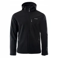 Kurtki męskie - Softshell Kurtka Męska Hi-tec Caen Kurtka Przeciwdeszczowa Rozmiar L - miniaturka - grafika 1