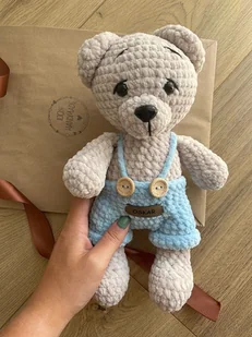 Pluszowy miś przytulanka, prezent dla dziecka, maskotka dla dziecka - Maskotki i pluszaki Pluszowy miś przytulanka, prezent dla dziecka, maskotka dla dziecka - Maskotki i pluszaki - miniaturka - grafika 1