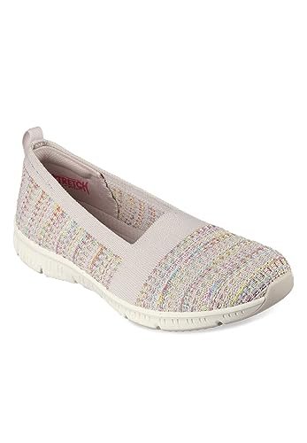 Skechers Damskie kapcie Be Cool – Sherbet Skies płaskie, Naturalne kolory wielokolorowe., 36 EU