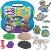 Masy plastyczne - Piasek kinetyczny SPIN MASTER Kinetic Sand T-Rex Dig Zestaw poszukiwanie szkieletu dinozaura 6070525 20148056 - miniaturka - grafika 1