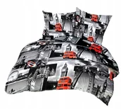 Pościel - pościel bawełna lux 160x220 + 2 poszewka B 221 londyn - miniaturka - grafika 1