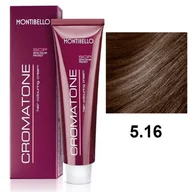 Farby do włosów i szampony koloryzujące - Montibello Cromatone farba do włosów 60ml 5,16 - miniaturka - grafika 1