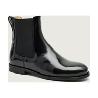 Sztyblety damskie - BOSS BLACK Skórzane sztyblety Lycia - miniaturka - grafika 1