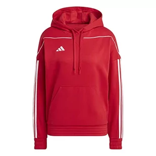 adidas Damska bluza z kapturem Sweat Tiro 23 League Sweat Hoodie, Team Power Red 2, HS7234, L - Bluzy damskie - miniaturka - grafika 1