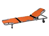 Meble i wyposażenie gabinetów medycznych - GiMa 34077 Barella z kółkami, składany na 2 - miniaturka - grafika 1