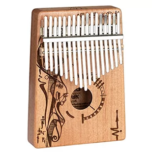 Art Series Kalimba 17 Peaceful Mind z mahoniu, z torbą i młotkiem do strojenia - Instrumenty perkusyjne - miniaturka - grafika 1