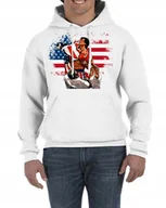 Bluzy męskie - Bluza Z Kapturem Rocky Balboa Stallone Film M 0550 - miniaturka - grafika 1