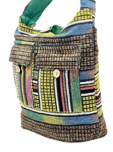 Torebka Worek Nepalska Torba Żakardowa Na Ramię Styl Etniczny Na Prezent - Torebki damskie Torebka Worek Nepalska Torba Żakardowa Na Ramię Styl Etniczny Na Prezent - Torebki damskie - miniaturka - grafika 1