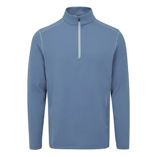 Męska bluza golfowa Ping Edwin Midlayer coronet blue - Golf - miniaturka - grafika 1