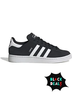 adidas Skórzane sneakersy "Campus 2" w kolorze czarno-białym - Trampki męskie - miniaturka - grafika 1