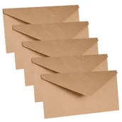 Scrapbooking - Koperta do kartki DL 11x22 kraft - Rzeczy z papieru - 5szt - miniaturka - grafika 1