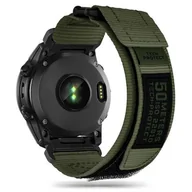Akcesoria do smartwatchy - TECH-PROTECT SCOUT PRO PASEK DO GARMIN FENIX 5 / 6 / 6 PRO / 7 MILITARY GREEN - miniaturka - grafika 1